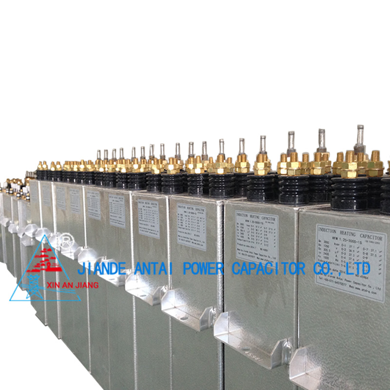 RFM 3300V 7350KVar 1500Hz Metallized Film Heating Capacitors